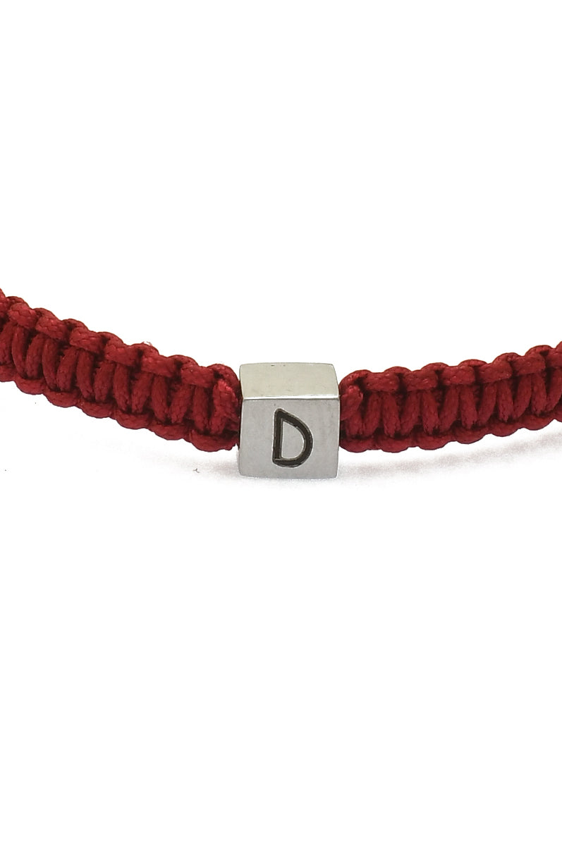 Cube Alphabet Bracelet