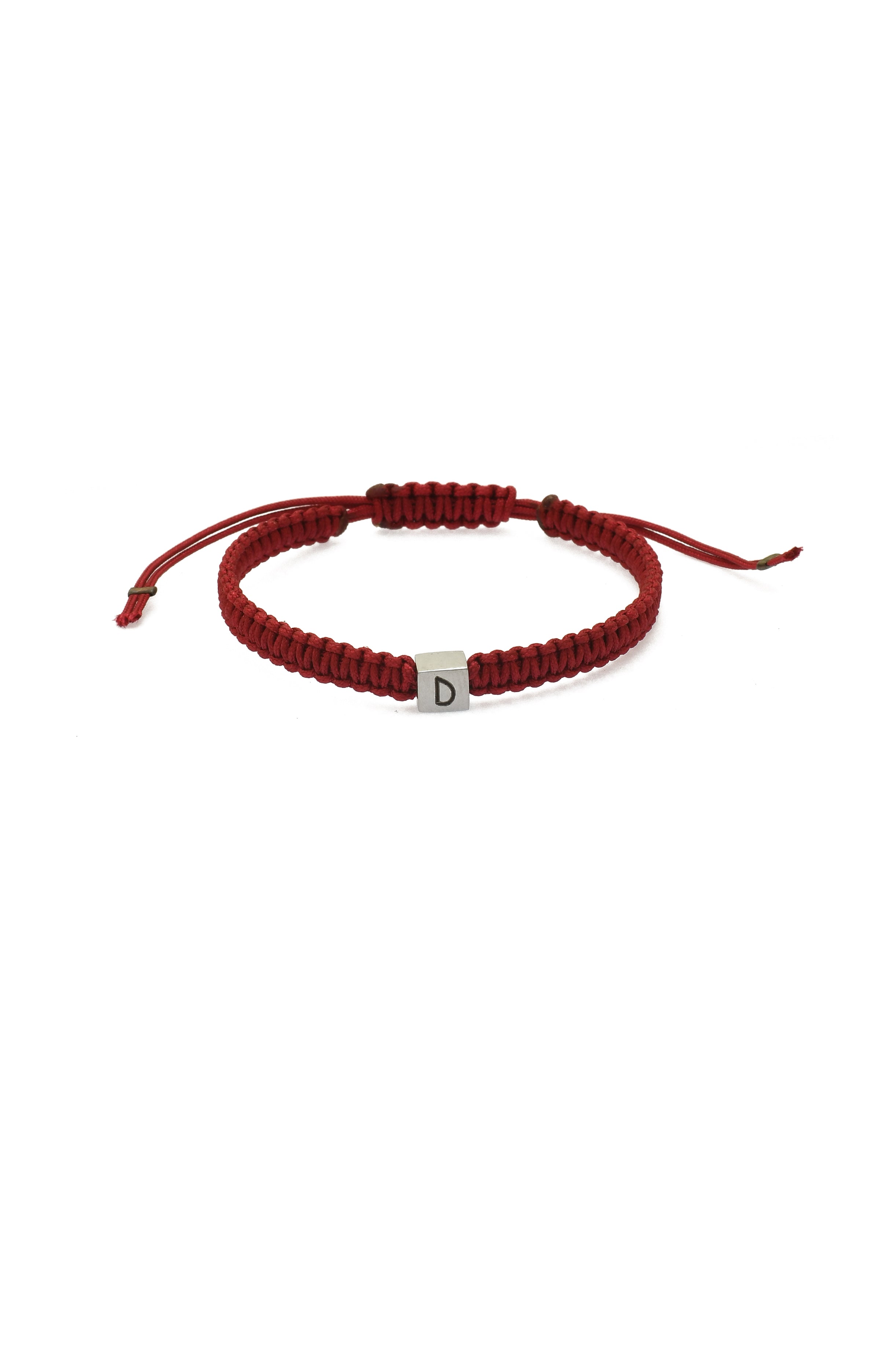 Cube Alphabet Bracelet